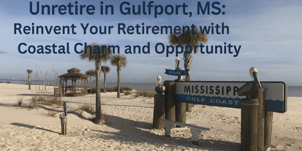 Unretire in Gulfport, MS: Reinvent Your Retirement with Coastal Charm and Opportunity