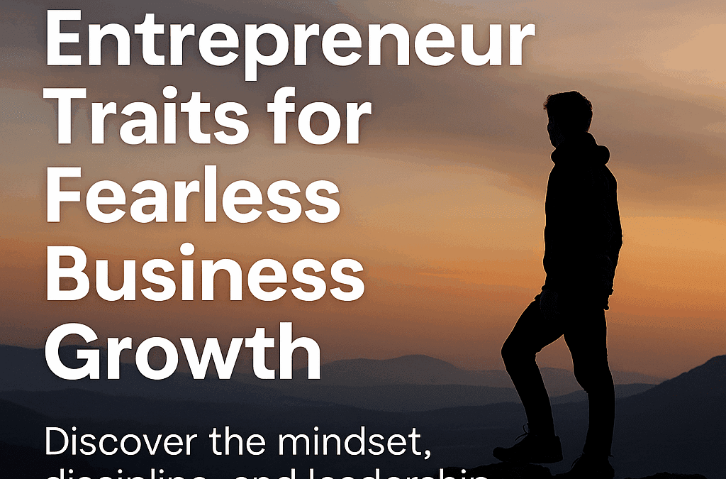 Essential Entrepreneur Traits for Fearless Business Growth Now!