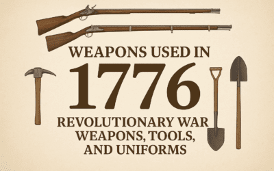 Weapons Used in 1776: Revolutionary War Weapons, Tools, and Uniforms