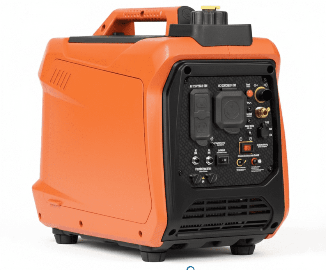 small generator that can produce 30 amps runs on propane or gasoline