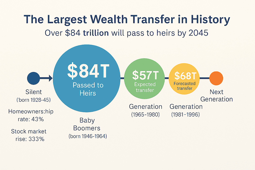The Great Wealth Transfer: Best Ways Baby Boomers Can Protect, Prepare, and Pass On Their Legacy