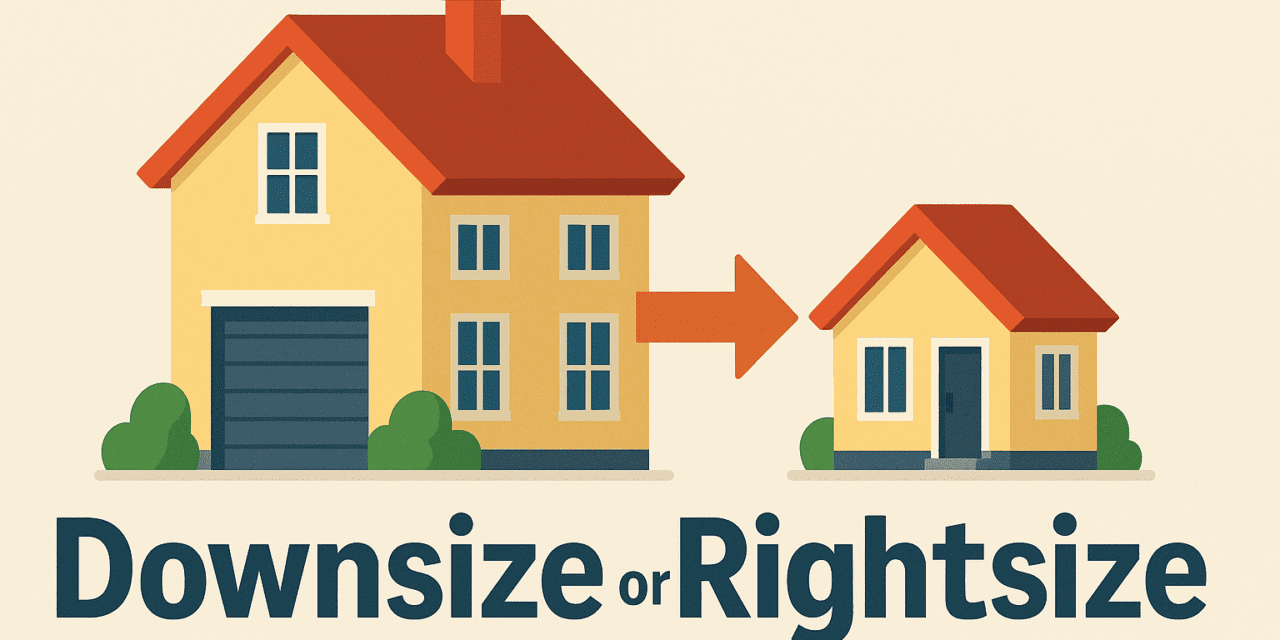 Downsizing vs. Rightsizing: Which Move Actually Improves Your Financial & Lifestyle Future?