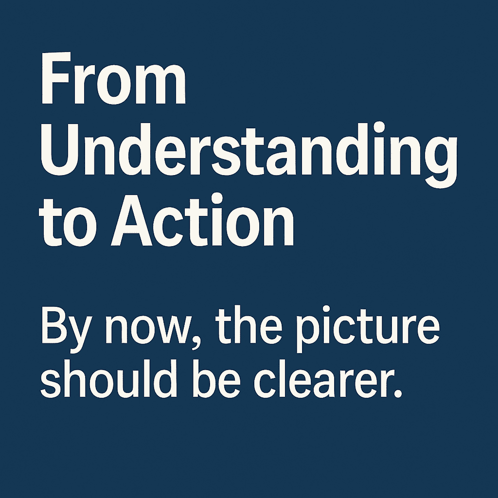 image from understanding to action for Gen X and Retirees 