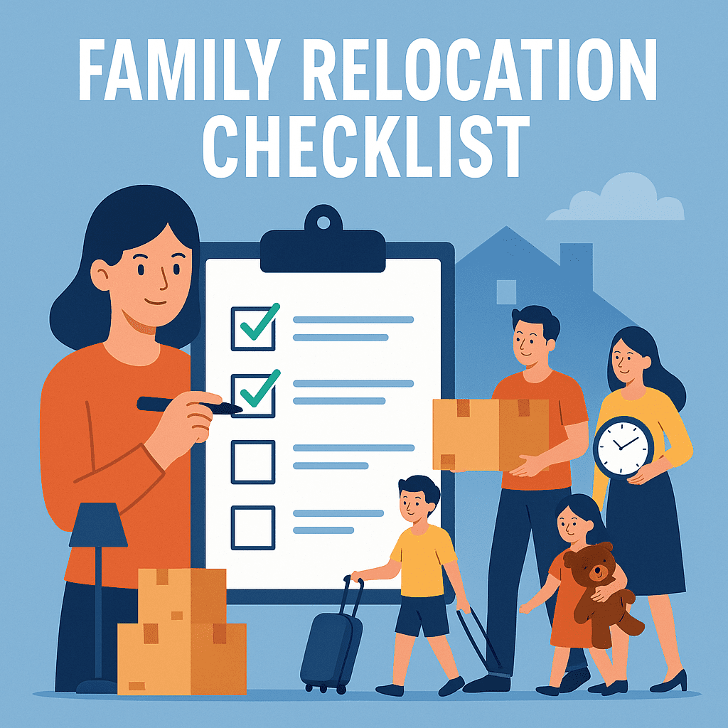 a checklist for relocating to a new state