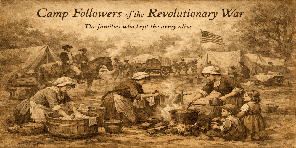 How Camp Followers Secretly Helped Win the Revolutionary War