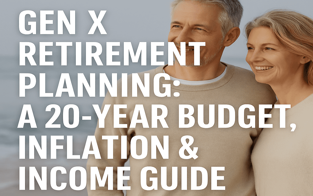Gen X Retirement Planning: A 20-Year Budget, Inflation & Income Guide