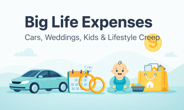 Big Life Expenses: Cars, Weddings, Kids & Lifestyle Creep