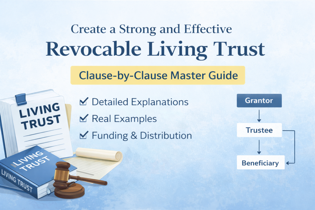 revocable living trust image