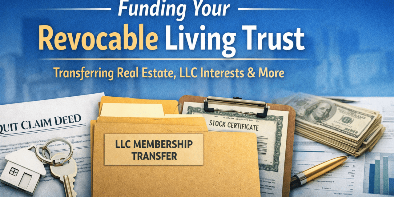 Funding Your Revocable Living Trust: What to Transfer and How to Do It Properly