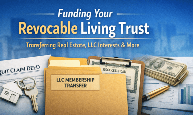 Funding Your Revocable Living Trust: What to Transfer and How to Do It Properly