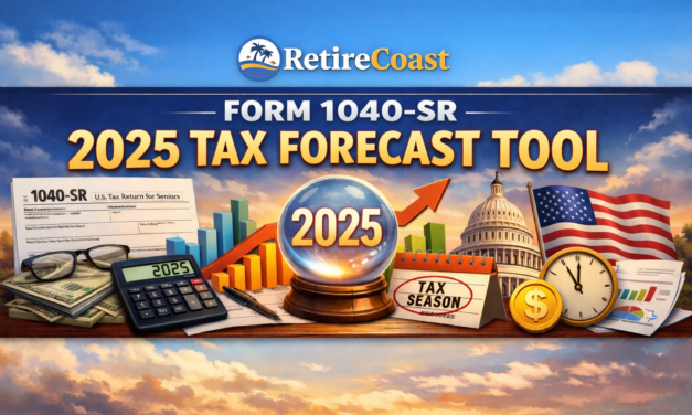 Form 1040-SR 2025 Tax Forecast Tool: Estimate Taxes Owed and Plan Ahead