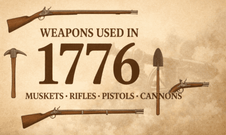 Weapons Used in 1776: Revolutionary War Guns, Rifles, and Artillery Explained