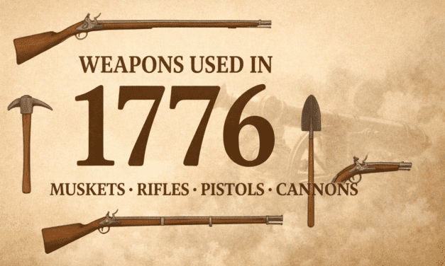 Weapons Used in 1776: Revolutionary War Guns, Rifles, and Artillery Explained