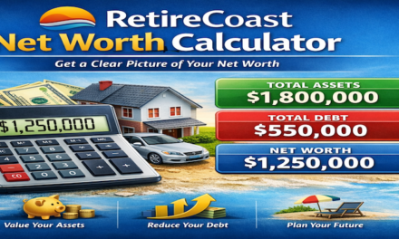 RetireCoast Net Worth Calculator: A Clear Snapshot of Where You Stand