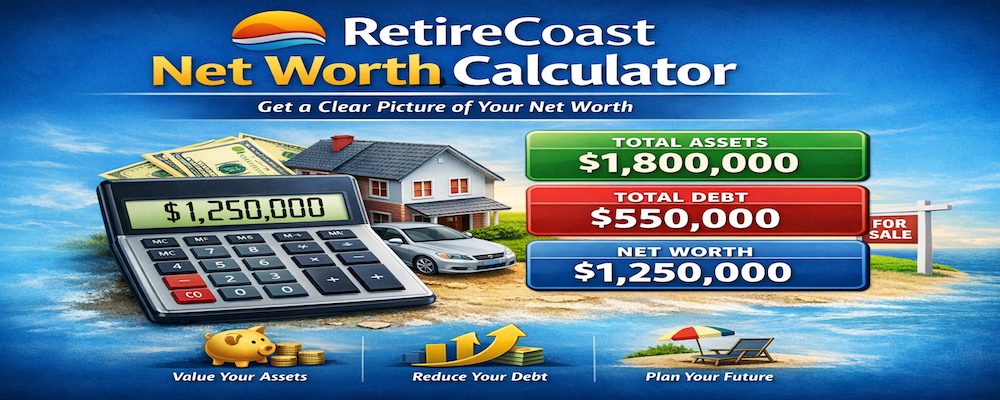 RetireCoast Net Worth Calculator: A Clear Snapshot of Where You Stand