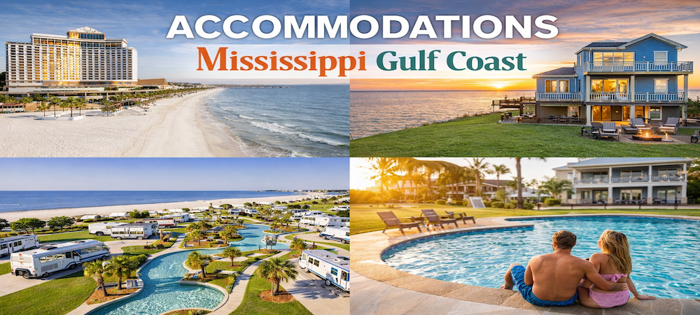 Accommodations on the Mississippi Gulf Coast