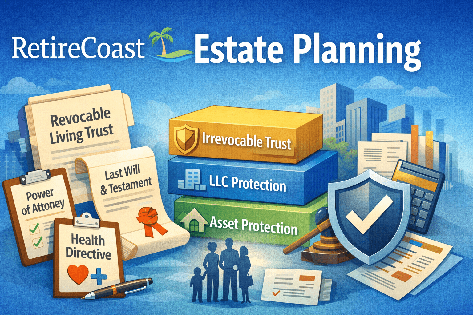 Estate planning tools including trust planning and asset protection