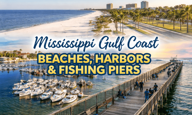 Mississippi Gulf Coast Beaches, Harbors & Fishing Piers