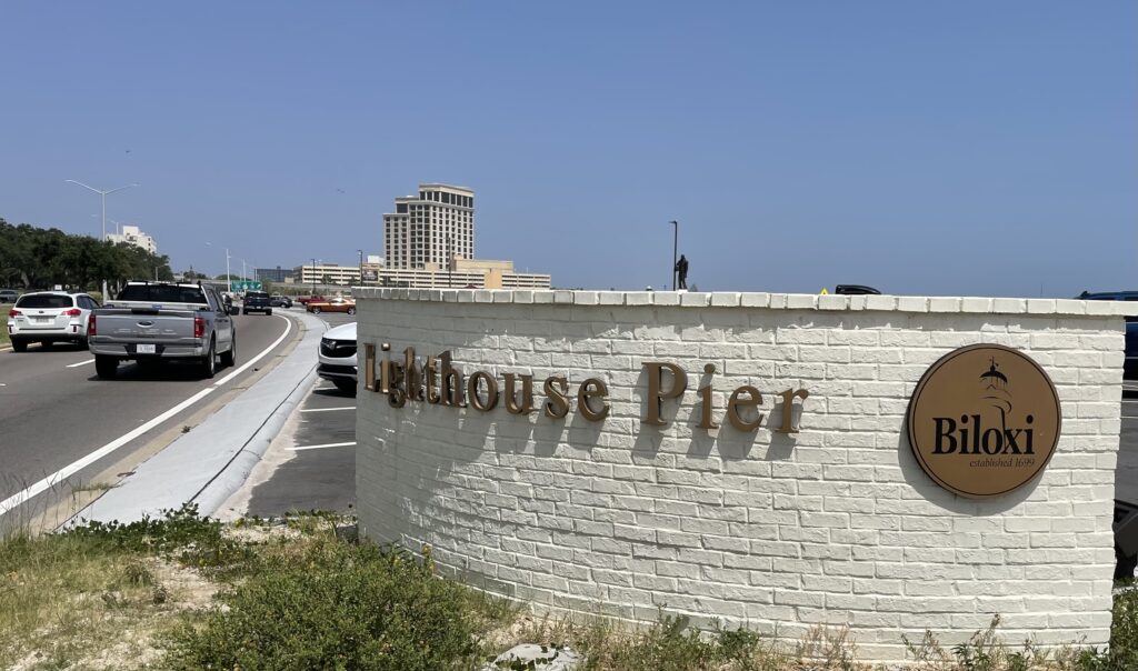 Lighthouse Pier, popular fishing and gathering place