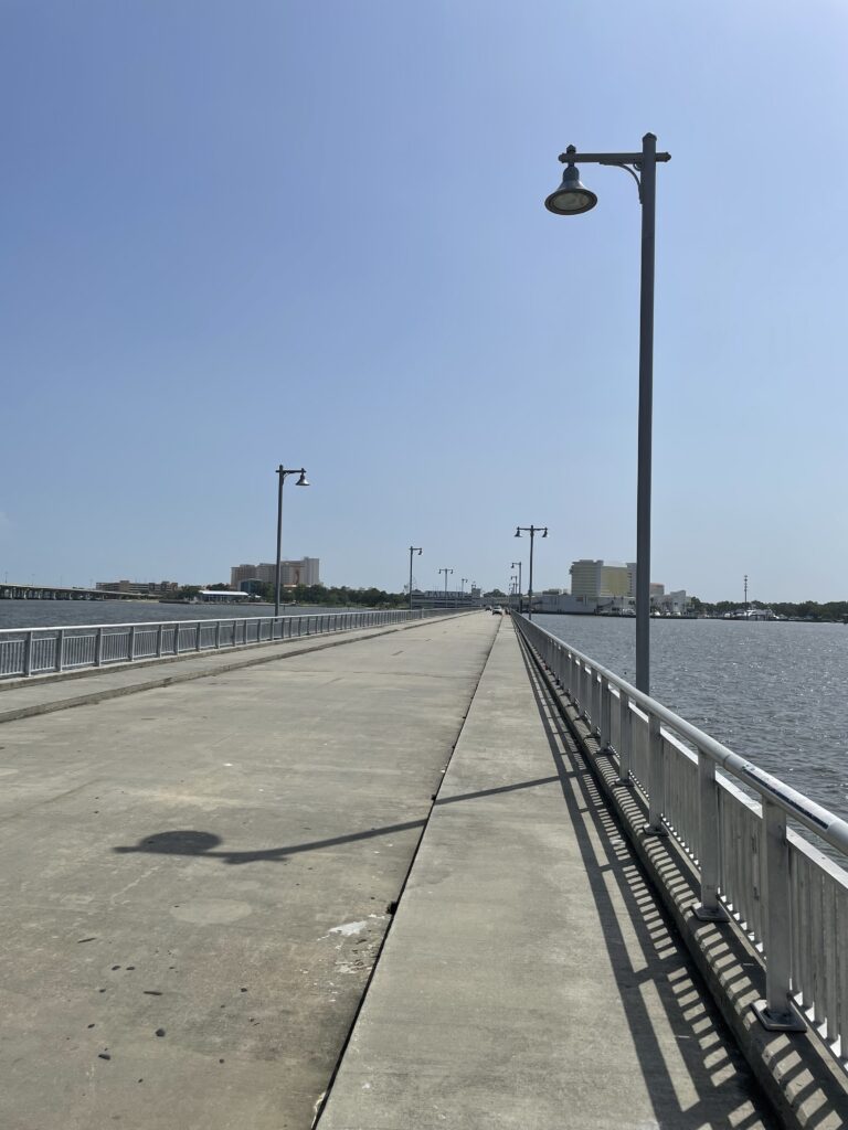 Longest fishing pier on the coast located in Biloxi 