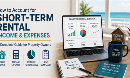 How to Account for Short Term Rental Income and Expenses: A Complete Guide for Property Owners