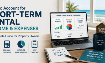 How to Account for Short Term Rental Income and Expenses: A Complete Guide for Property Owners
