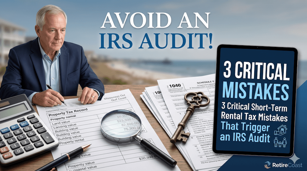 3 Critical Short-Term Rental Tax Mistakes That Trigger an IRS Audit