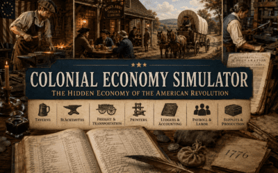 Colonial Economy Simulator: The Hidden Economy of the American Revolution