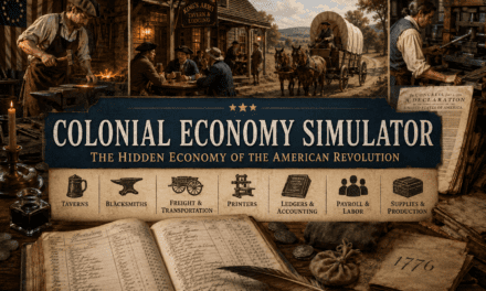 Colonial Economy Simulator: The Hidden Economy of the American Revolution