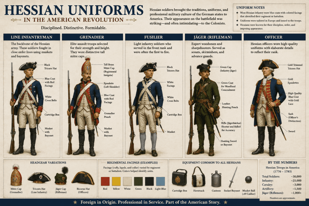 image of hessian uniforms