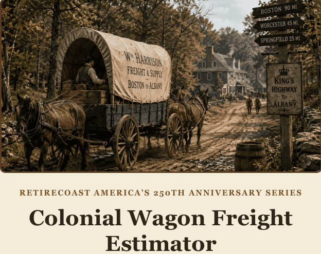 colonial wagon freight estimator