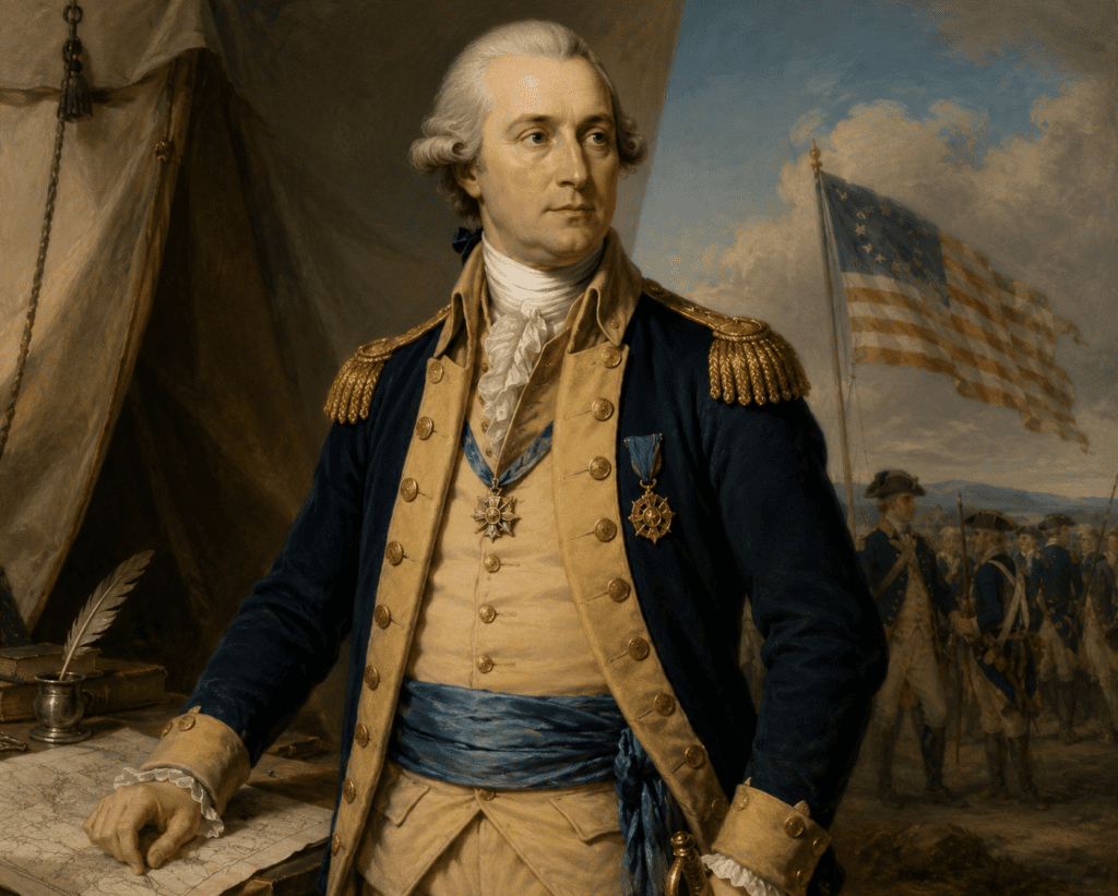 Baron Von Steuben trained continental soldiers he was from a similar area as the Hessians