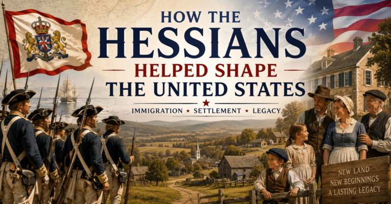 image showing hessians helped the United States
