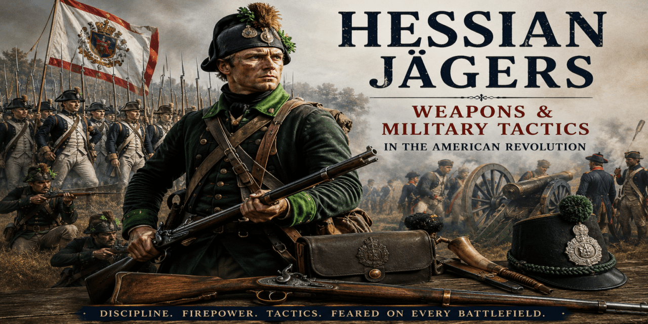 Hessian Jägers, Weapons and Military Tactics in the American Revolution