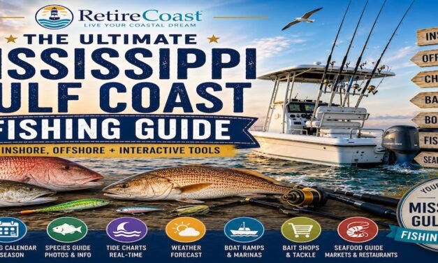The Ultimate Mississippi Gulf Coast Fishing Guide: Inshore, Offshore + Interactive Tools