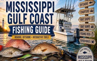 The Ultimate Mississippi Gulf Coast Fishing Guide: Inshore, Offshore + Interactive Tools