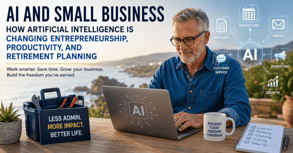 AI and small business image