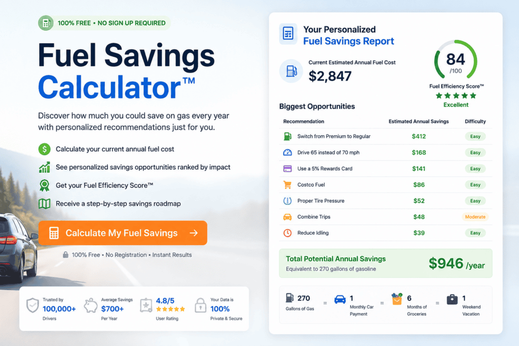 Fuel Savings Calculator