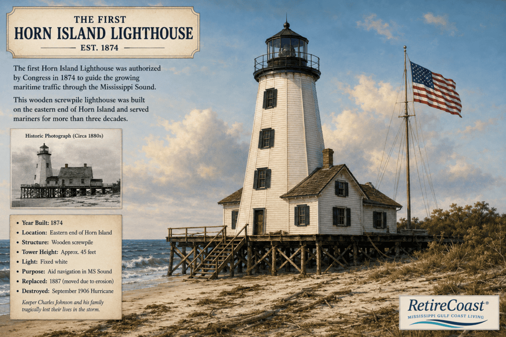 horn island light house image
